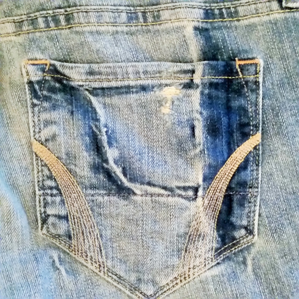 AllSaints Distressed Tolvan Drainpipe Jeans Denim - Picture 7 of 8